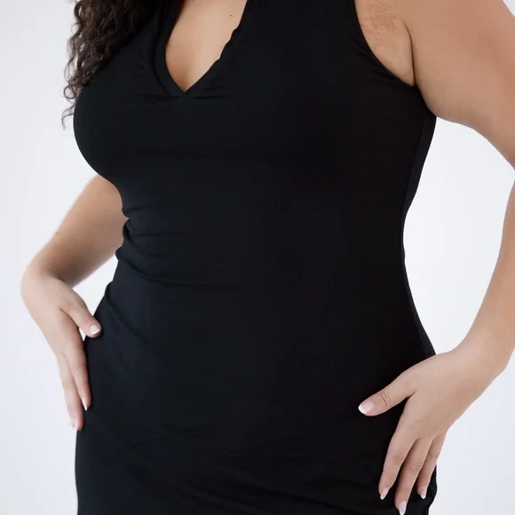 Klassy Network V-Neck Polo Brami Mini Dress - Picture 4 of 8